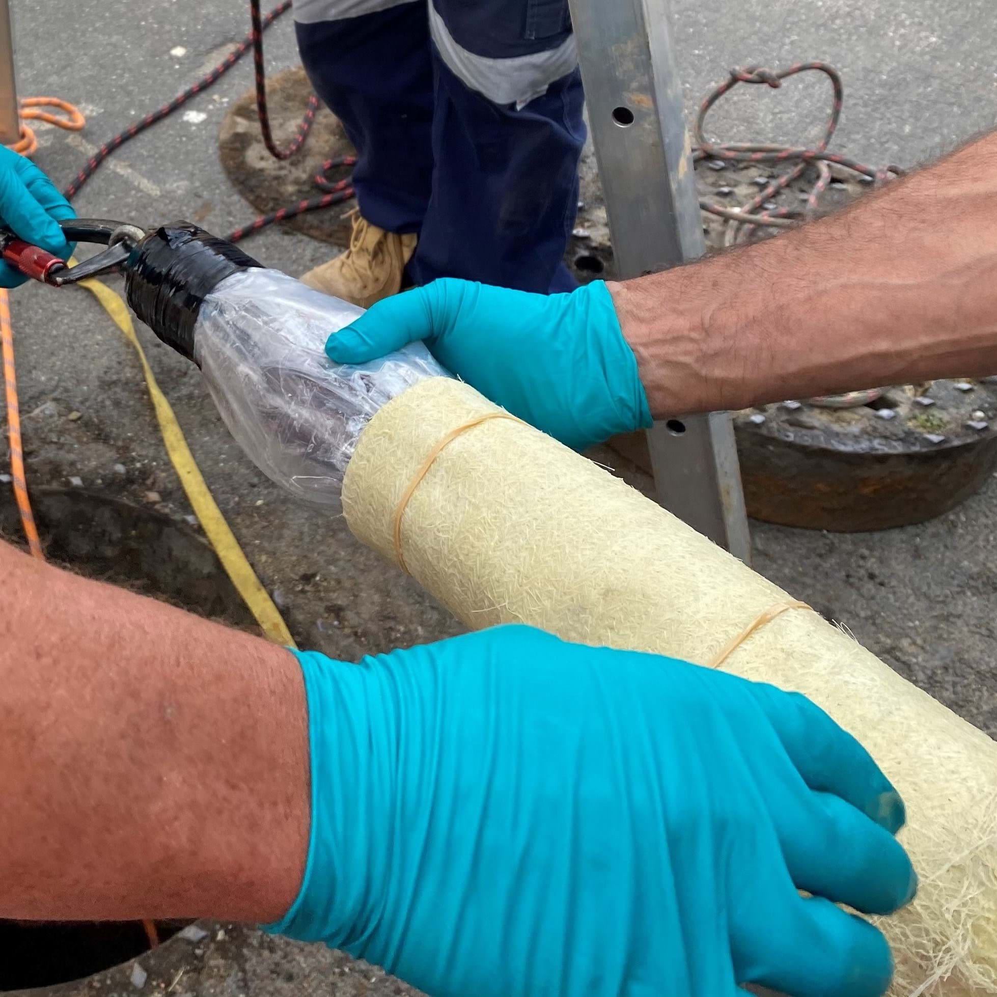 Glass Patching Fibre glass Silicate resin patching packers