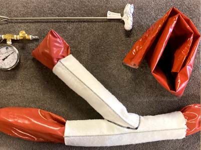 Repiper  (Junction a steam patch lining)